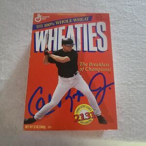 1996 Wheaties Cereal Box Full Cal Ripken